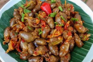 Oseng Pedas Jantung Ayam