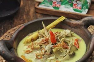 Mudah Resep Jantung Pisang Kuah Kara