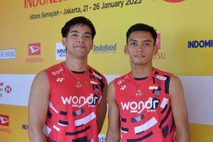 Muhammad Shohibul Fikri dan Daniel Marthin siap tempur di Badminton Asia Mixed Team Championship 2025