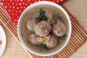 Ilustrasi bakso kuah. (Dok. Sajian Sedap)