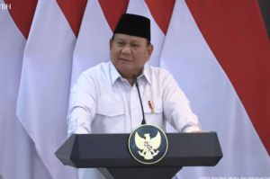 Presiden Prabowo Subianto saat memberikan sambutan pada sidang kabinet paripurna di Kantor Presiden, Jakarta, Jumat (21/3/2025).(Dok. Sekretariat Presiden)