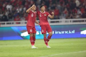 Dimas Drajad dan Ramadhan Sananta ketika membela Timnas Indonesia (c) Abdul Aziz