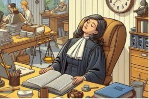 Ilustrasi Seorang Hakim