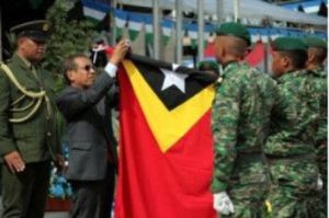 Forças de Defesa de Timor-Leste comemoram 16.o aniversário