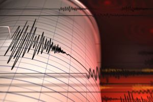 Ilustrasi gempa bumi.(SHUTTERSTOCK/ANDREY VP)