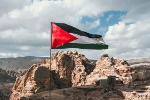 Ilustrasi bendera Palestina(Shutterstock/DIY13)