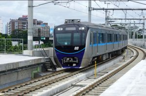 Ilustrasi MRT Jakarta. Proyek MRT Jakarta Thamrin-Monas. MRT Thamrin-Monas ditargetkan beroperasi pada 2027.(SHUTTERSTOCK/JOKO SL)