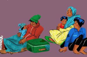 ilustrasi kemiskinan. Daftar 10 Negara Termiskin di Dunia 2025 berdasarkan PDB Per Kapita(KOMPAS.com/Vanya Karunia Mulia Putri)