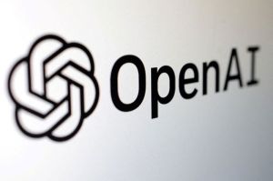 Ilustrasi logo OpenAI(REUTERS)