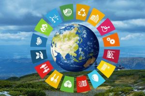 Ilustrasi Sustainable Development Goals atau SDGs.(SHUTTERSTOCK/METAMORWORKS)