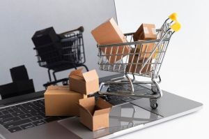 Ilustrasi belanja online. Cara bayar belanja Shopee melalui Bank BCA. Cara bayar belanja Shopee melalui myBCA, BCA Mobile, ATM BCA, dan KlikBCA.(Dok. Freepik)
