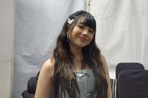 Ghea saat ditemui di The Sounds Project di Ecovention Ancol, Jakarta Utara baru-baru ini. (KOMPAS.com/Revi C Rantung)  A
