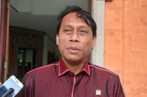 Anggota Komisi IX DPR RI, Ketut Kariyasa Adnyana di Buleleng, Selasa (3/9/2024). (KOMPAS.com/HASAN )