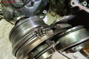 Belt pada CVT yang rusak.(kompas.com)