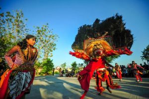 Kesenian Reog Ponorogo aresmi ditetapkan sebagai Warisan Budaya Tak Benda (Intangible Cultural Heritagen/ICH) oleh UNESCO.(SHUTTERSTOCK/oki cahyo nugroho)