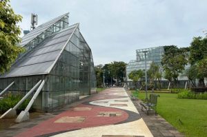 Taman Menteng, Jakarta Pusat.(KOMPAS.com/DINDA AULIA RAMADHANTY)