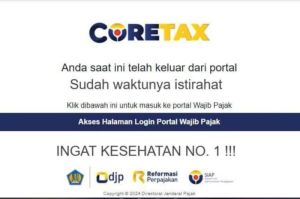 Bagi yang belum tahu apa itu Coretax pajak, Coretax adalah sistem terpadu perpajakan untuk memudahkan pelaporan dan pembayaran wajib pajak.()