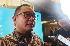 Wakil Menteri Investasi dan Hilirisasi/Wakil Kepala Badan Koordinasi Penanaman Modal (BKPM) Todotua Pasaribu usai menghadiri acara Indonesia Green Energy Investment Dialogue 2025 di Jakarta,