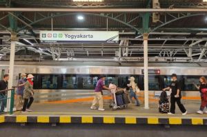 ilustrasi suasana Ramadhan di Stasiun Yogyakarta.(PT KAI (Persero))