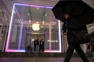 Apple Store di 5th Avenue, New York. (AP/Yuki Iwamura)