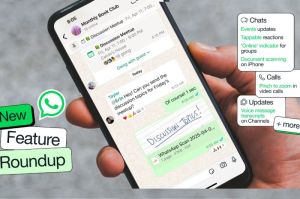 12 fitur baru WhatsApp yang dirilis sekaligus dibagi ke dalam tiga kategori utama, yaitu Chats, Calls (Panggilan), dan Updates (Pembaruan).(WhatsApp)