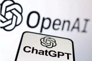 Ilustrasi logo OpenAI dan ChatGPT.(Reuters)