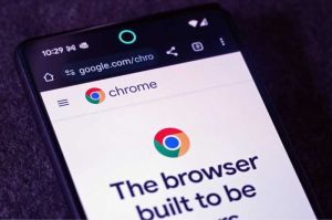 Ilustrasi tampilan browser Google Chrome.(Michael Crider/Foundry)