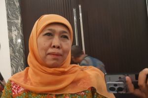 Gubernur Jawa Timur Khofifah Indar Parawansa (KOMPAS.com/ Nugraha Perdana )