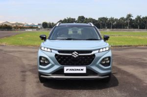 Bagian wajah depan Suzuki Fronx(Gregy Hardianto/Kompas.com)
