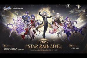 poster Honkai Star Live 2025.(Hoyoverse)