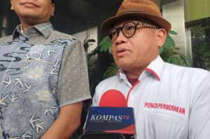 Koordinator IPW, Sugeng Teguh Santoso di Gedung Merah Putih, Jakarta, Selasa (6/5/2025).(KOMPAS.com/Haryanti Puspa Sari)