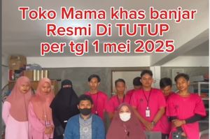 Toko Mama Khas Banjar resmi tutup sejak 1 Mei 2025. (Instagram @mamakhasbanjar)