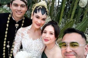 Raffi Ahmad dan Nagita di pernikahan Luna Maya(Instagram @raffinagita1717)