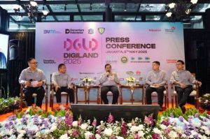 Digiland 2024 diselenggarakan 18 Mei 2025 di Istora Senayan, Jakarta dengan menghadirkan Digiland Run, Digiland Music, serta Kuliner Nusantara dan Pasar UMKM. (Dok. Telkom)