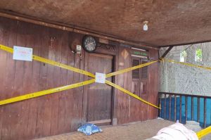 Lokasi tempat pengobatan alternatif di Pondok Melati, Kota Bekasi, Selasa (13/5/2025)(KOMPAS.com/Febryan Kevin)