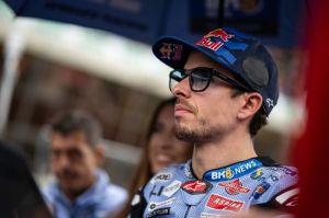 Alex Marquez saat berlaga pada MotoGP Perancis 2025(Dok. Gresini Racing)