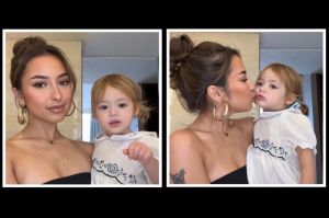 Jennifer Coppen bersama dengan anaknya, Kamari Sky Wassink.(dok. Instagram @jennifercoppenreal20)