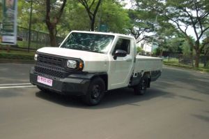 Test Drive Toyota Hilux Rangga(KOMPAS.com/ADITYO WISNU)