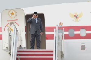 Presiden Prabowo Subianto bertolak kembali ke Indonesia usai mengikuti rangkaian Konferensi Tingkat Tinggi (KTT) ke-46 ASEAN, Selasa (27/5/2025).(Dok. Biro Pers Sekretariat Presiden)