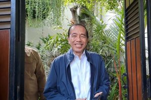 Presiden ke-7 Joko Widodo (Jokowi), pada Rabu (28/5/2025)(KOMPAS.COM/Fristin Intan Sulistyowati)