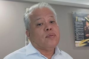 Kapuspenkum Kejaksaan Agung, Harli Siregar saat ditemui di Gedung Penkum Kejaksaan Agung, Jakarta, Rabu (28/5/2025). (Shela Octavia)