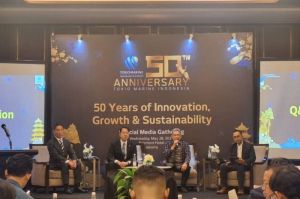 Konferensi Pers Peringatan HUT 50th Tokio Marine Indonesia, Rabu (28/5/2025)(KOMPAS.com/ AGUSTINUS RANGGA RESPATI)