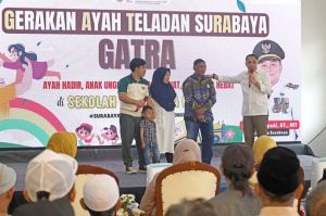 Wali Kota Surabaya Eri Cahyadi secara konsisten mendorong Kota Surabaya menjadi kota ramah anak.(Pemkot Surabaya)