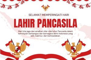 Ilustrasi Hari Lahir Pancasila 1 Juni 2025(Canva.com)