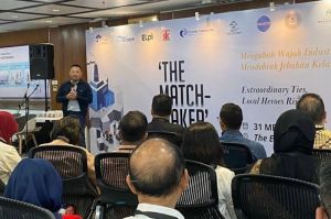 Bedah buku ?The Matchmaker? karya Dr. Erwin Suryadi, di Jakarta, Sabtu, 31 Mei 2025. (DOKUMENTASI)