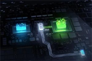 ilustrasi laptop ASUS ROG terbaru dengan sistem pendingin AI
