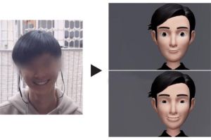 ilustrasi avatar metaverse Meta menampilkan ekspresi wajah sesuai emosi pengguna