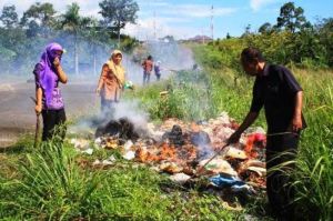 asap pembakaran sampah rumah tangga dan dampaknya bagi kesehatan paru dan lingkungan