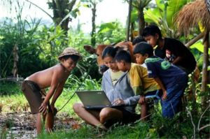 akses pendidikan digital di daerah terpencil