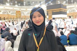 Levina Istiazah, Jamaah Haji Termuda Jawa Tengah Hafal Al-Quran Hingga 15 Juz